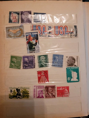Γραμματόσημα USA 1960-70, πακέτο 18 τεμαχίων