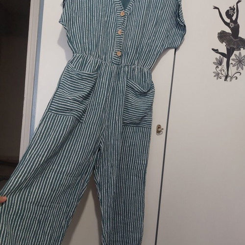 Cotton jumpsuit, one size, multicolor