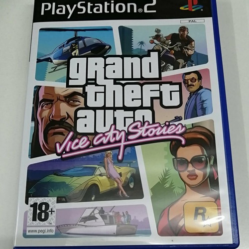 Grand Theft Auto Vice City Stories PS2 game, English