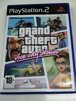 Grand Theft Auto Vice City Stories PS2 game, English