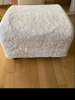 Fabric stool very soft