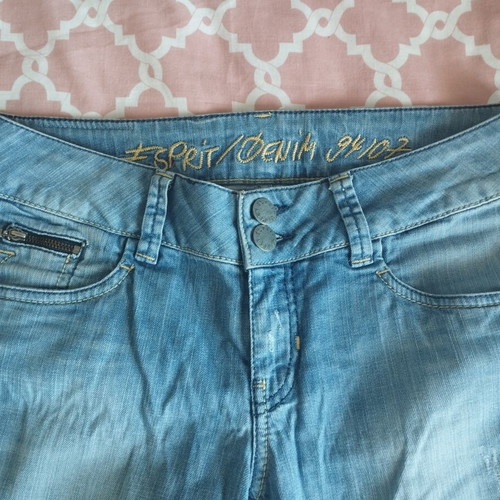 Esprit Vintage Blue Mid Rise Boot Cut Jeans Medium Like New