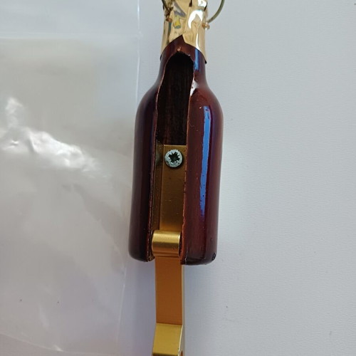 Amstel Gold Beer Vintage Collectible Keychain Bottle Opener like new