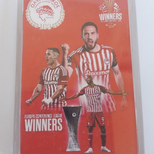 Olympiacos Conference League Winners 2024 Magnet new