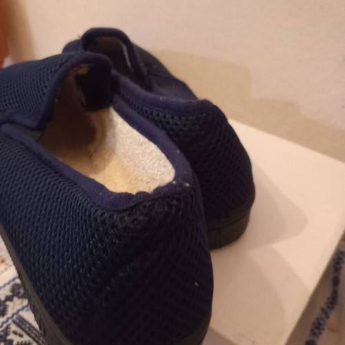 Espadrilles size 44, blue, comfortable and breathable
