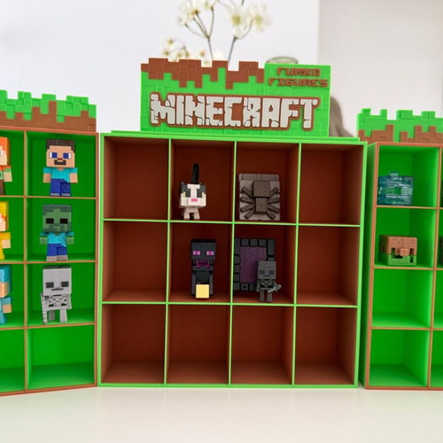 Minecraft Display Stand made to order, Kinder Joy Funko Pop Edition