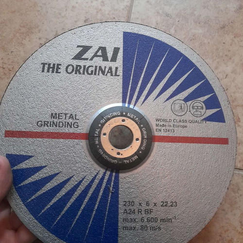 Cutting disc 230x6x22.23 new, metal