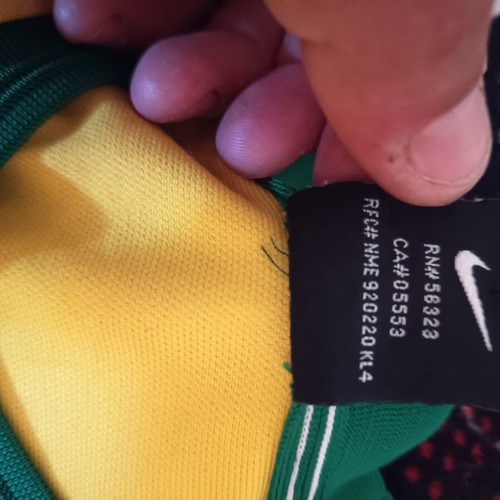 Vintage Brazil National Team Jersey Nike Team like new from 1998 World Cup
