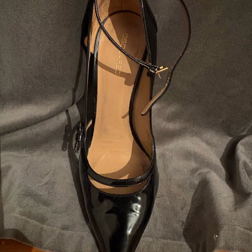 Dsquared2 pumps used, black leather, size 38
