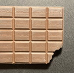 Chocolate notebook in good condition