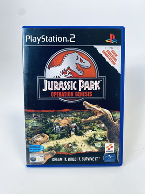 Jurassic Park Operation Genesis PlayStation 2 game like new, English