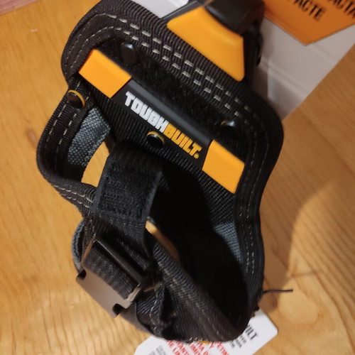 Though Built drill holster and 6-pocket tool pouch with Clip Tech