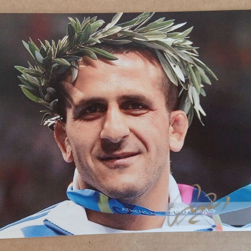 Artiom Kiouregkian autograph new from Athens 2004 Olympic Games