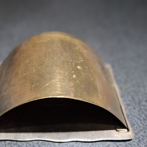Brass Letter Holder vintage, D. Yfantis Greek craftsmanship