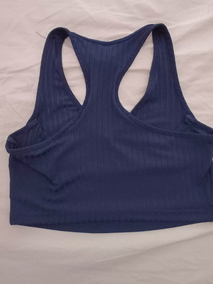 Blue Shein youth top medium used