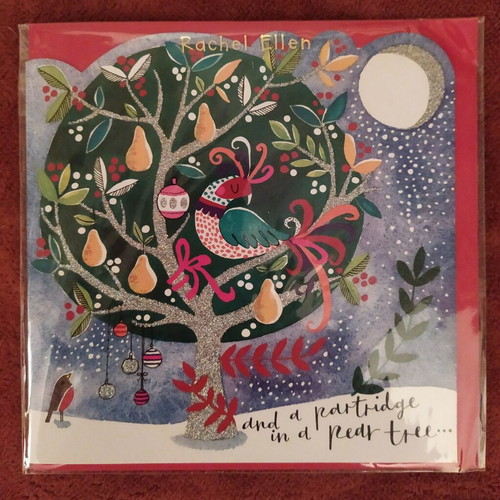 Rachel Ellen Christmas greeting card new, 15 x 15 cm