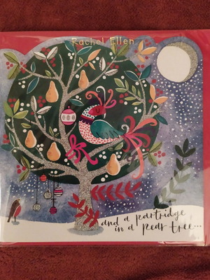 Rachel Ellen Christmas greeting card new, 15 x 15 cm