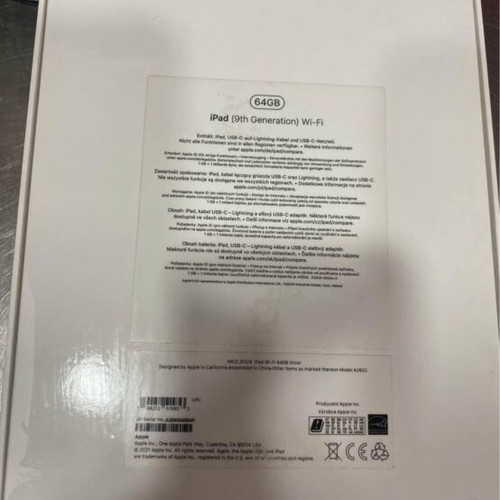 iPad 9 like new, minimally used