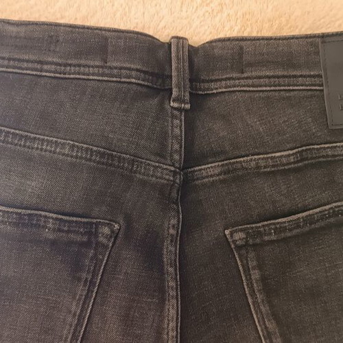3Guys men's denim bermuda shorts black-grey size 32 new