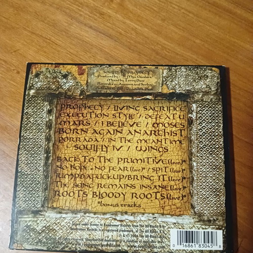 Max Cavalera Soulfly Prophecy Digipack metal album