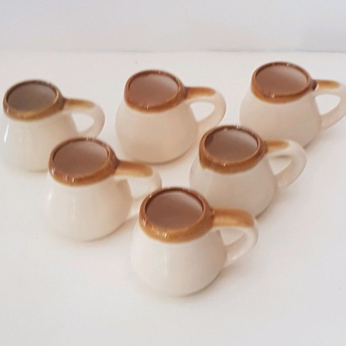 Handmade decorative cups used