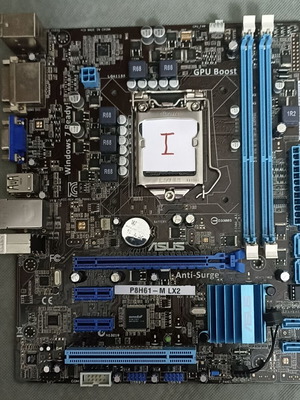 ASUS P8H61-M LX2 microATX μητρική κάρτα LGA 1155