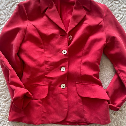 Etam London lightweight red jacket like new, size M