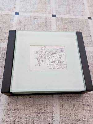 The Famous Grouse glass coaster set, 5 sets of 4 pieces