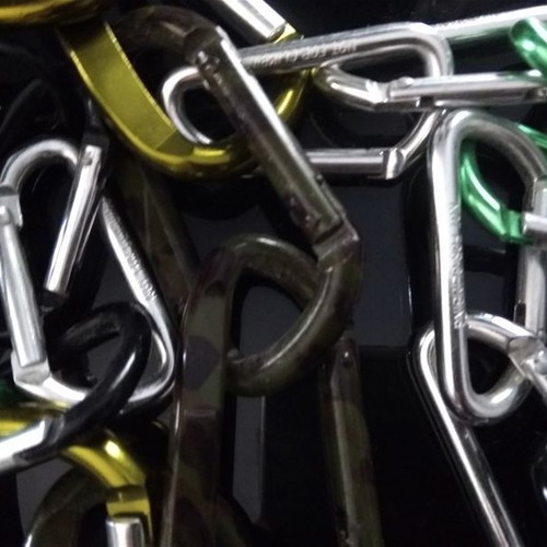 Key rings new in various sizes and colors