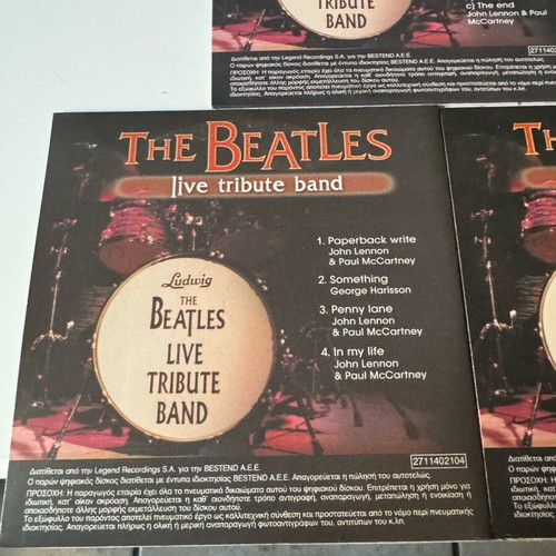cd the Beatles live tribute band package