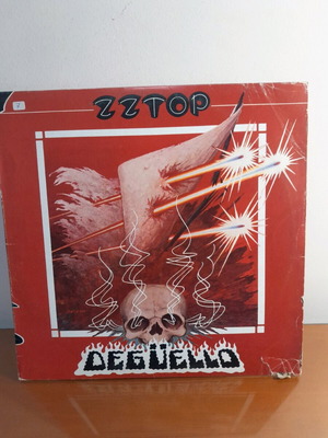 ZZTop Deguello vinyl used, cover wear