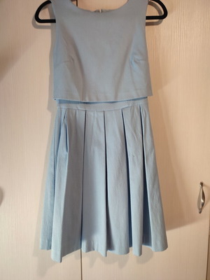 Desiree dress used, blue, size small