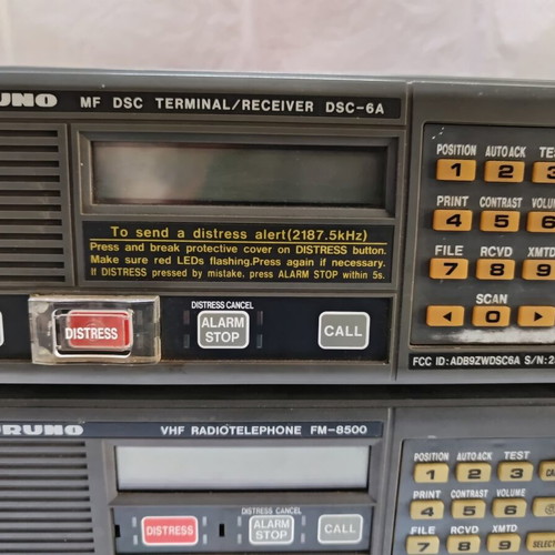 FURUNO FM 8500-DSC 6A VHF Radiotelephone used for repair or parts