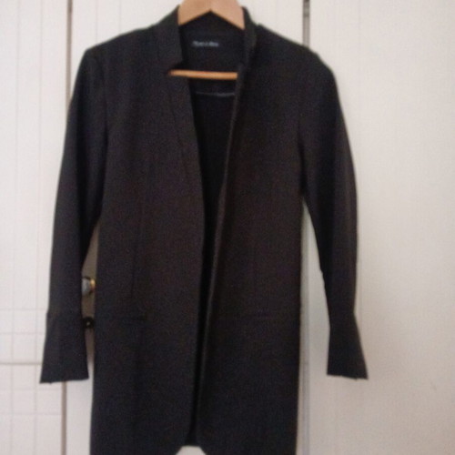 Women's blazer jacket, black, size M