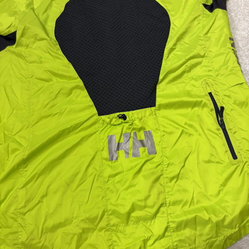 Helly Hansen Windfoil neon green lightweight men's jacket XL