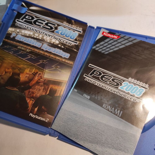 Pro Evolution Soccer 2008 PS2 game like new