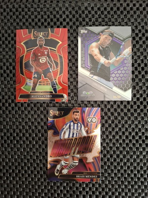Panini Prizm Topps football cards like new