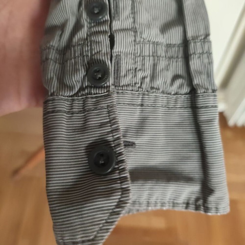 G-star cotton striped women's shirt size S/M like new, gray