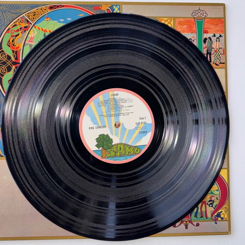 King Crimson Lizard LP used, 1st UK repress 1970, gatefold
