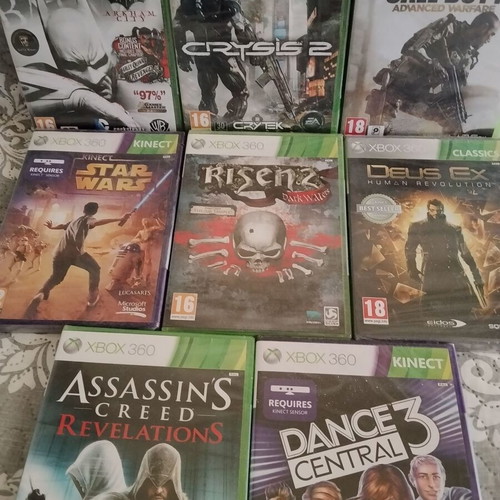 PACKAGE 7 ''New'' games for Xbox 360 (sealed - closed)!!
