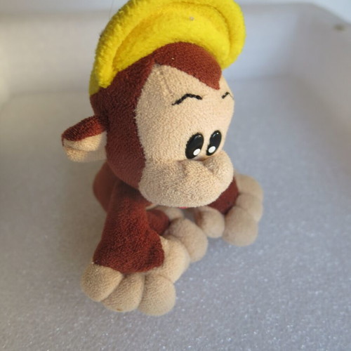 Giocattoli Sicari plush monkey used, height 10cm