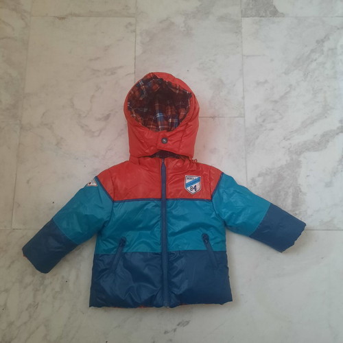 Boboli reversible quilted jacket No80 for 12 months, like new