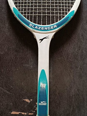 Slazenger classic wooden tennis racket used