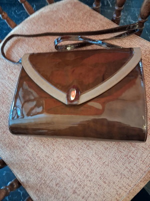 Vintage Bally shoulder bag like new, brown (1960s)