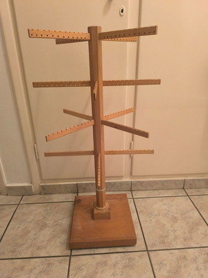 Wooden stand base like new, for jewelry or decoration