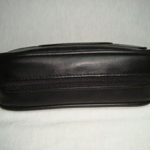 Big Ben pipe case for two pipes and tobacco, like new, genuine leather