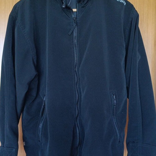 Jacket like new, windproof and waterproof, black, size S