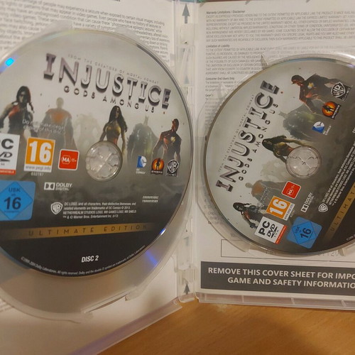 Injustice authentic PC game new