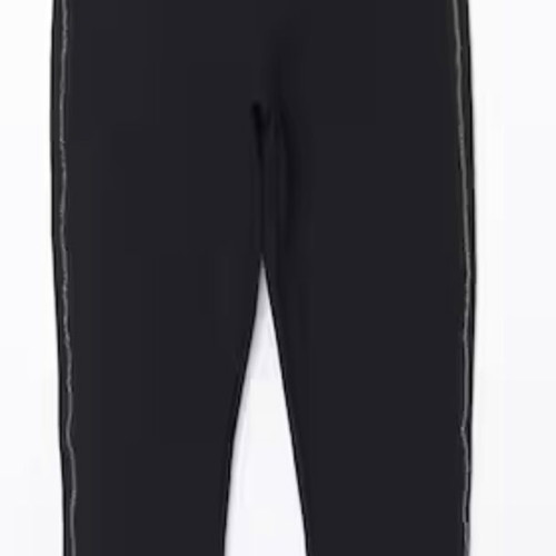 LC Waikiki leggings like new, size M, black with elegant trim