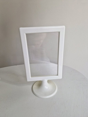 Koritsa IKEA tabletop frames like new, white, pack of 4